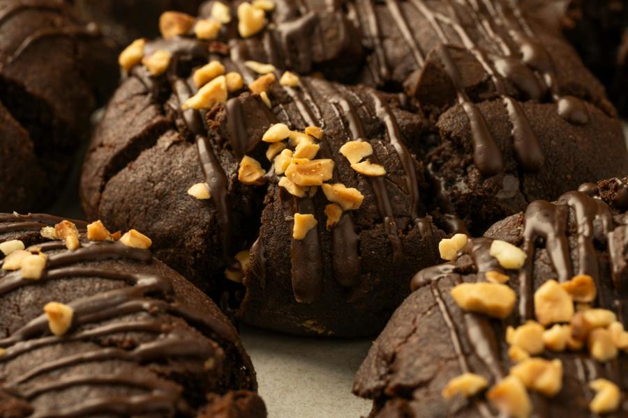 Vegan Stuffed Mixed Cookie Selection Box - 6 Cookies