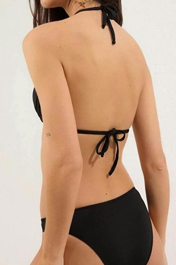 WOVCOR 2-Piece Triangle Covered Bikini Top