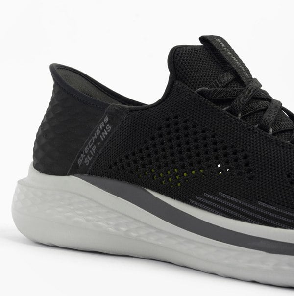 Skechers 210810/BLK SLIP-INS SLADE - QUINTO Mens Shoes Black