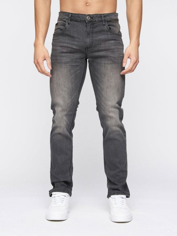 Crosshatch Svelte Slim Fit Stretch Jeans Dark Grey