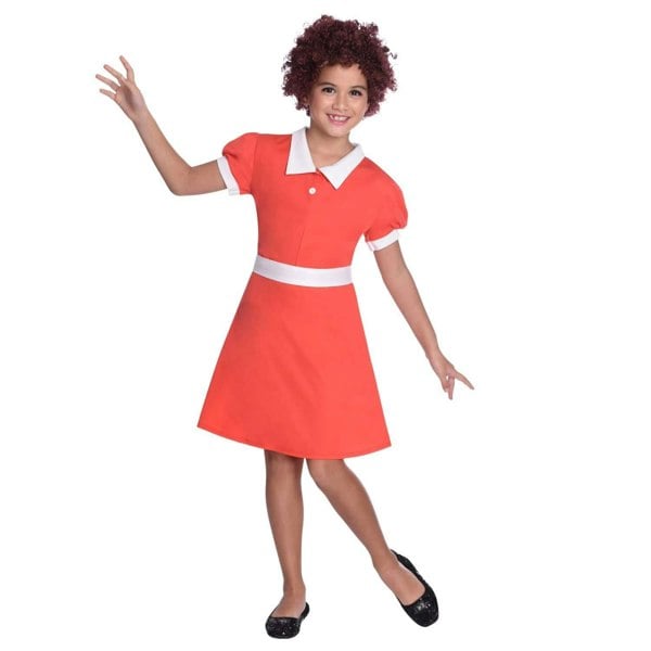 Amscan Child Amscan Annie Orphan Girl Costume Age 10-12 Years