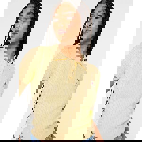 Pink Vanilla Cherub Cable Knit Top