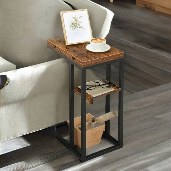 Rafaelo Mobilia Foldable Sofa Side Table