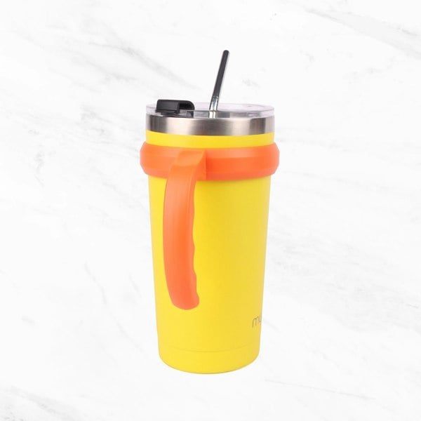 Myga Capri Insulated Coffee Cups – Available in Green, Yellow, and Pink for Vibrant Hydration