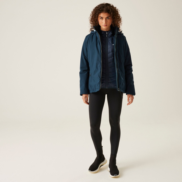 Regatta Womens/Ladies Reeah Insulated Jacket - Navy/Clear Sky