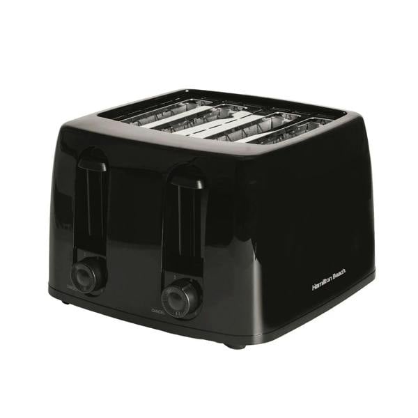 Hamilton Beach Essentials 4 Slice Toaster - Black