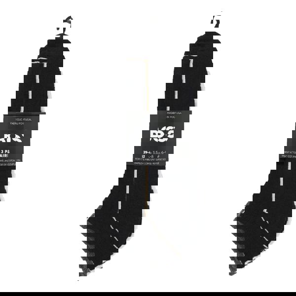 Boss Mens Ankle Socks (Pack of 3) - White/Grey/Black - 