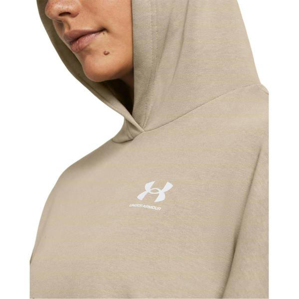 Under Armour Womens/Ladies Rival Terry Performance Oversized Hoodie - Brown - 