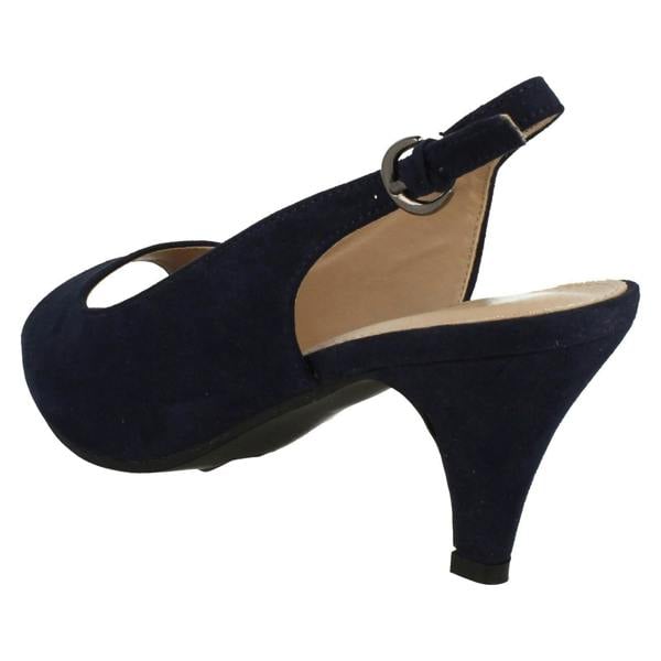 Anne Michelle Ladies Anne Michelle Peep Toe Sling back Heels