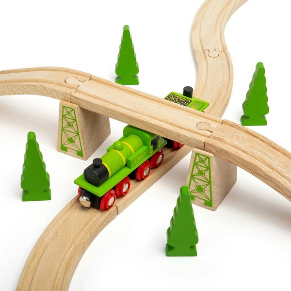 Bigjigs Rail Big Green Engine