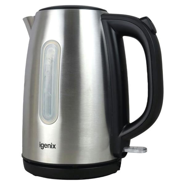 Igenix 3000W 1.7L Jug Kettle, Stainless Steel