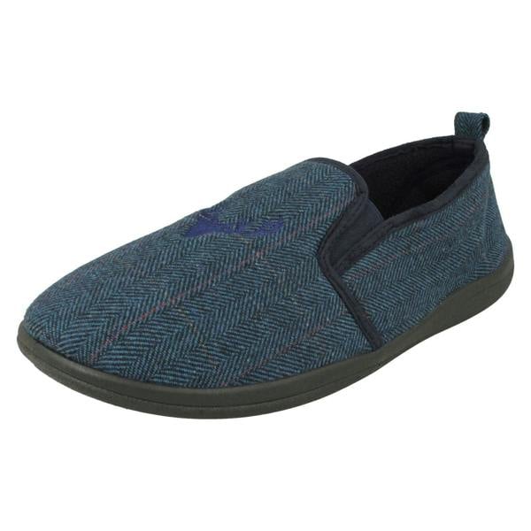 Padders Mens Padders Stag Detailed Slipper Huntsman