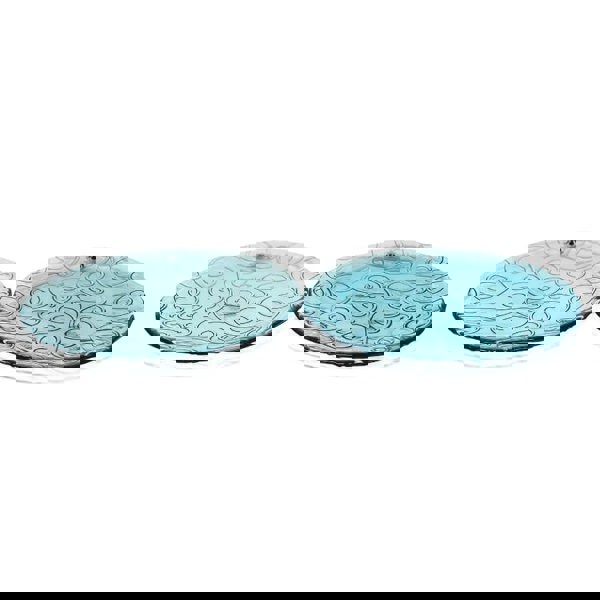 Ice - Set Of 2 Large Serving Plates