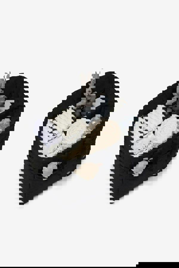 Tiba + Marl T+M Canvas Organiser Caddy / Pocket Tote Insert Black