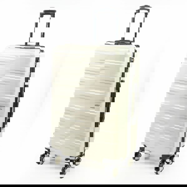 Pierre Cardin Provence Lightweight Luggage 8 Wheels TSA Locks Hardshell Suitcase