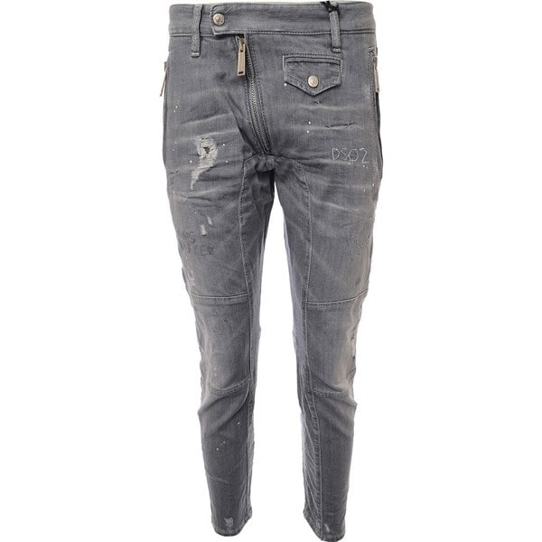 Dsquared2 Mens 5 Pockets In Grey