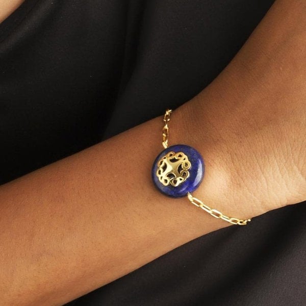 Melange Bracelet Blue Lapis - Lila Rasa