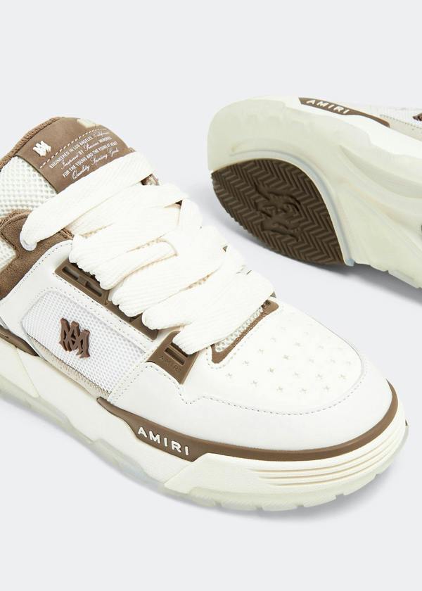 Amiri MA-1 Sneakers White Brown