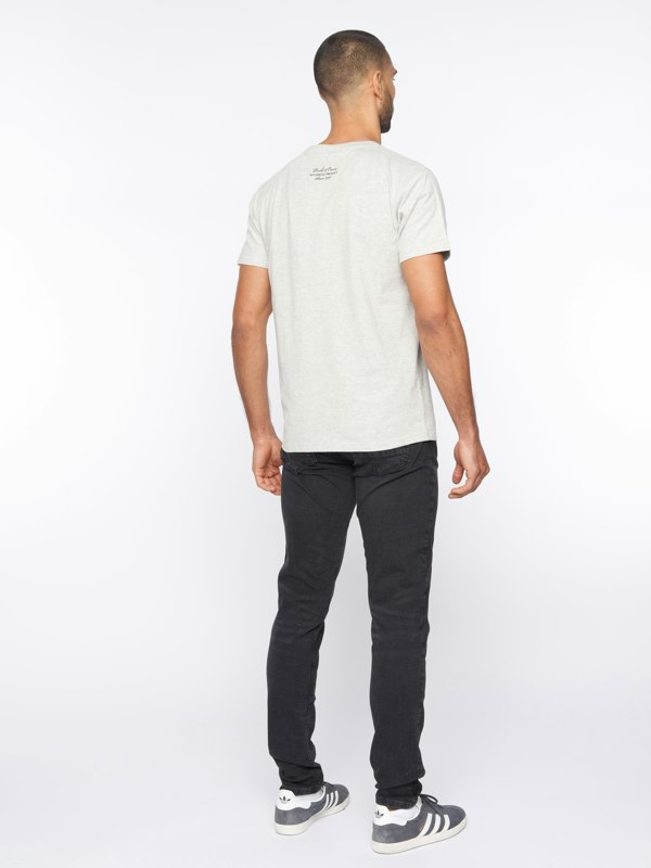 Duck and Cover Shaffer T-Shirt - Grey Marl