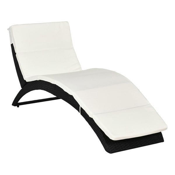 Rattan Single Lounge