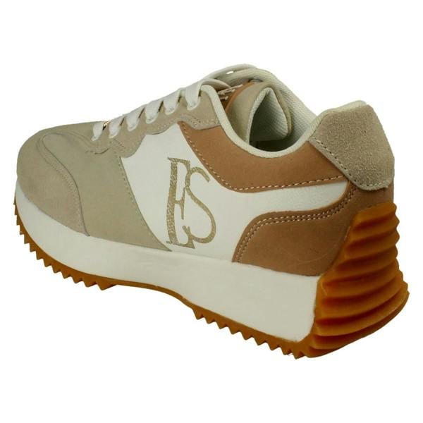Elle Sport Ladies ELLE SPORT Chunky Sole Lace Up Trainers F7254