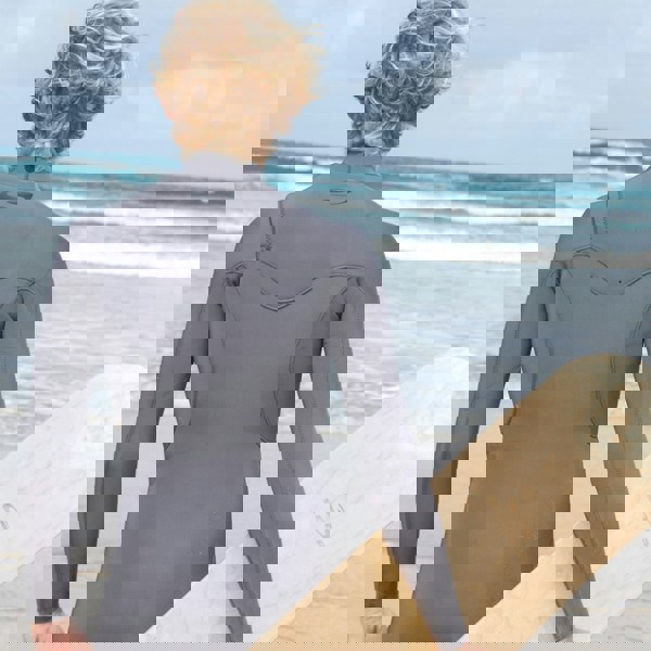 Sola Mens H2O - Back Zip 3/2mm Glued & Blind-Stitched Fullsuit Wetsuit - Shadow Grey