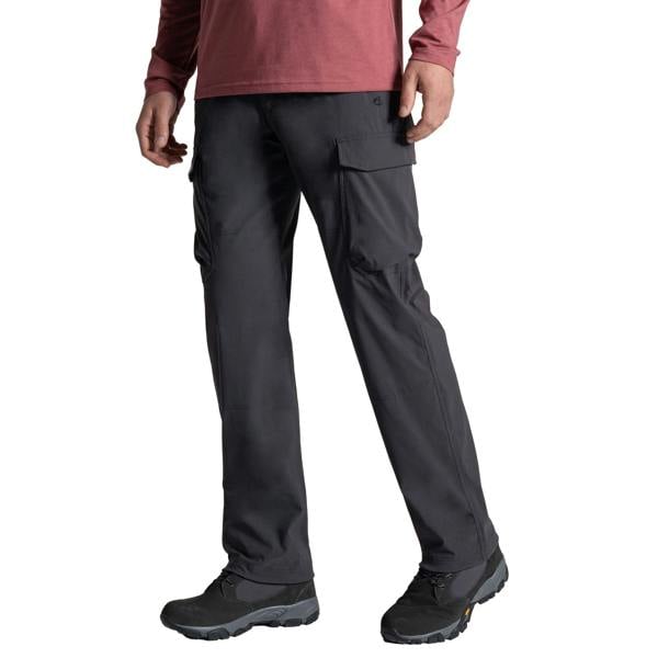 Craghoppers Mens Rif Stretch Nosilife Cargo Trousers - Dark Iron - 
