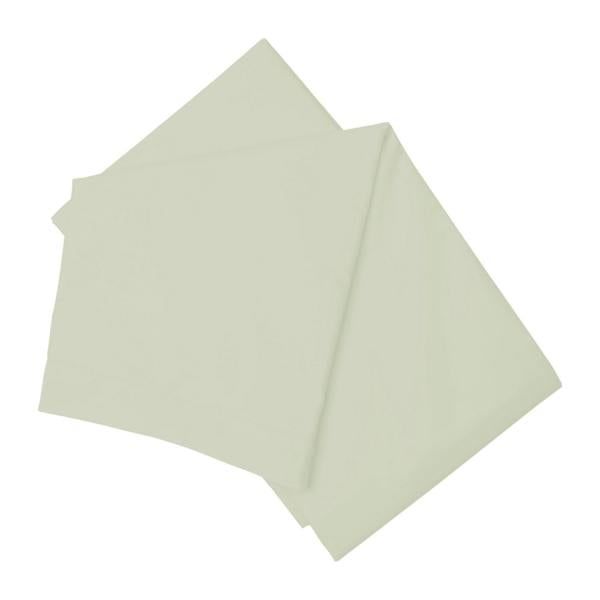 Belledorm Easycare Percale Flat Sheet - Green Apple - 