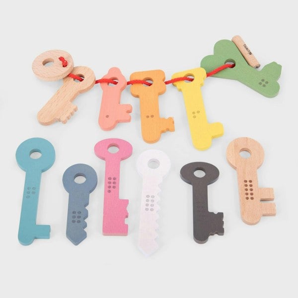 tickit Rainbow Wooden Keys