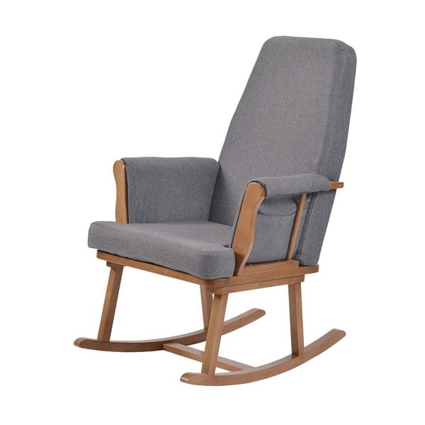 Kub Haldon Dark Wood and Grey Cushions