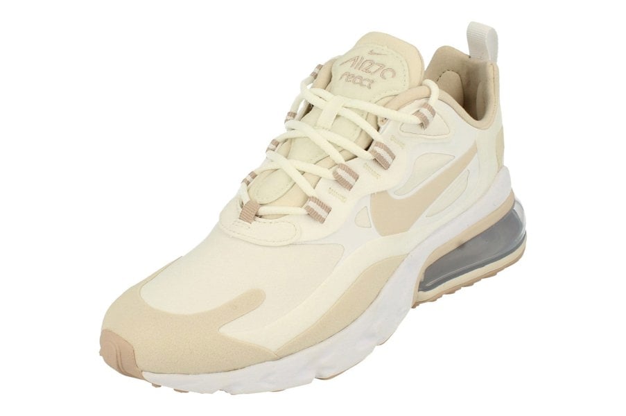 Nike Air Max 270 React Womens Cj0619  102 - Summit White Light Orewood Brown 102 - Photo 0