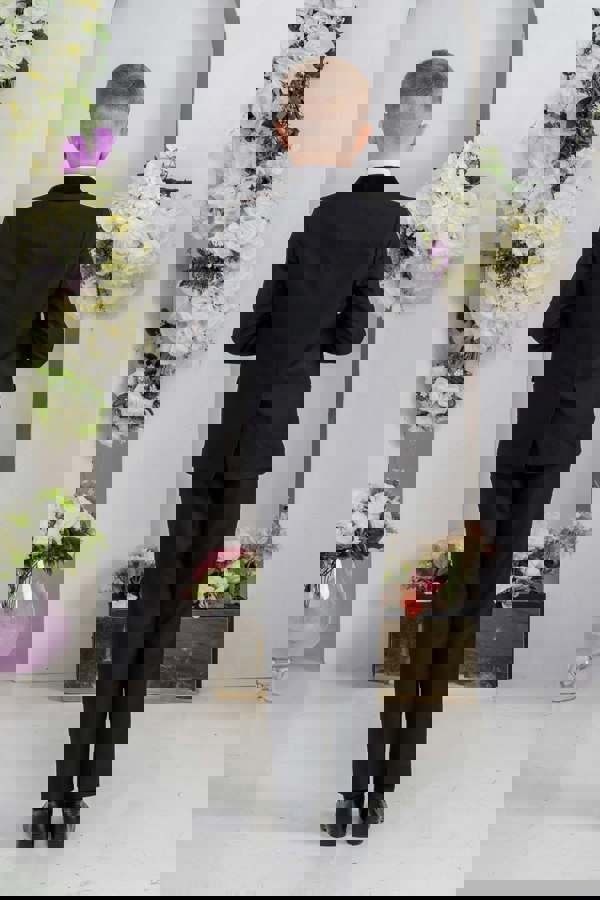 Rear design on the Jasper Tuxedo Suit
