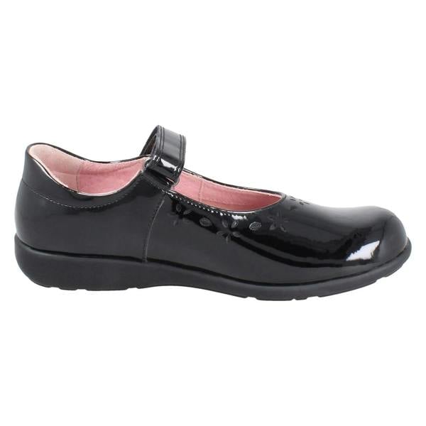 Start-rite Girls Startrite Flower Punch Detail Mary Jane School Shoes Emily