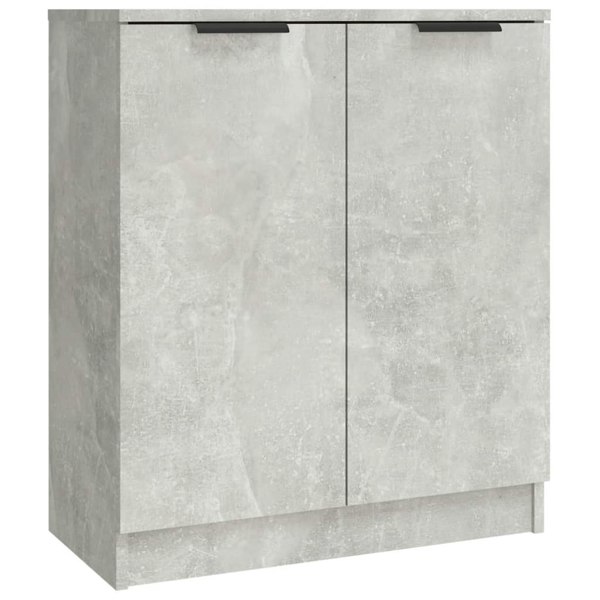 Berkfield Sideboards 3 pcs Concrete Grey Engineered Wood