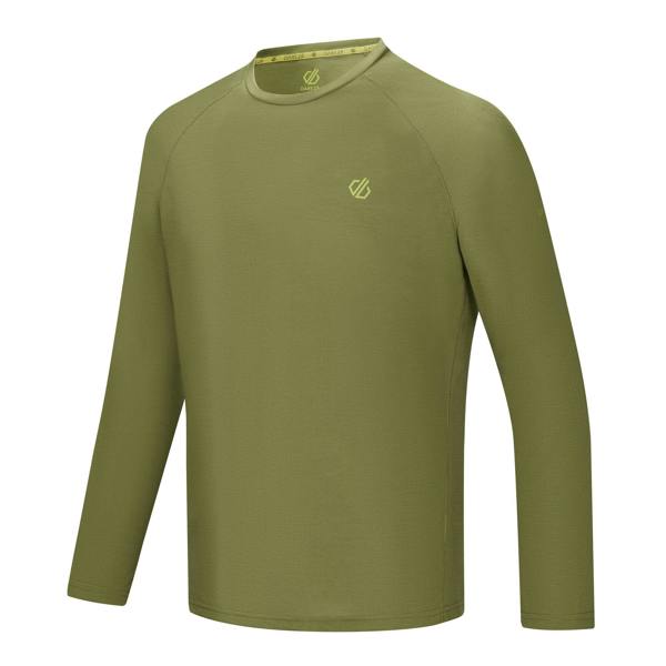 Dare 2B Mens Agile Long-Sleeved T-Shirt - Nephrite Green - 