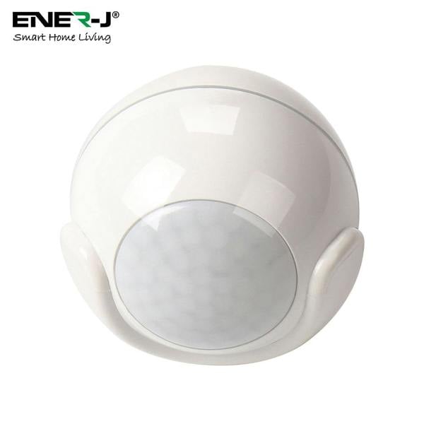 Wireless motion sensor side view compact smart home security device