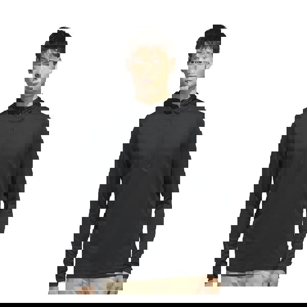 Adidas Mens Lightweight Hoodie - Black - 