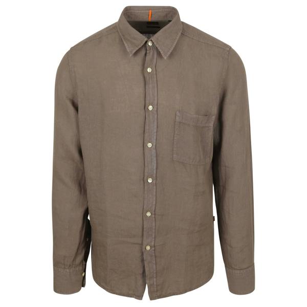 Boss Relegant 6 Linen Long Sleeve Shirt