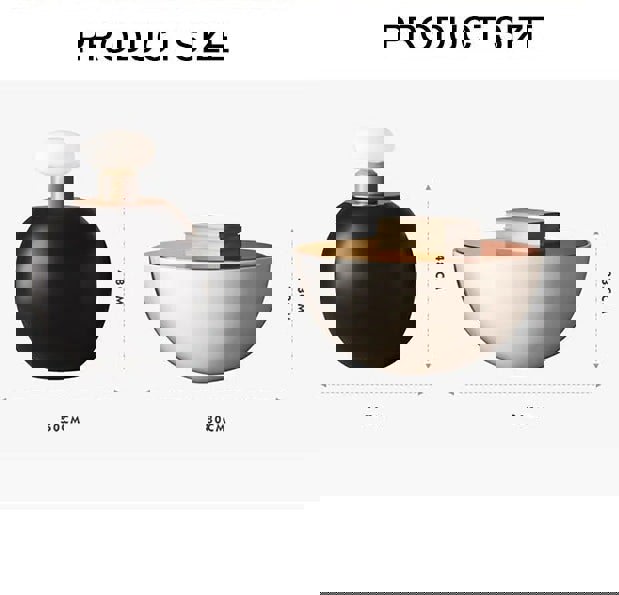 Cleo Coffee Table Set, Black & White, Glass Top-Rit Concept-Rit Concept