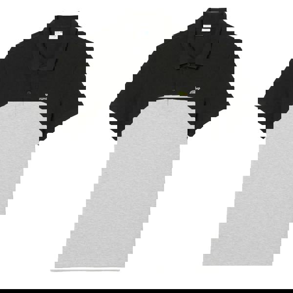 Lacoste Mens Colour Block Polo Shirt - Grey - 