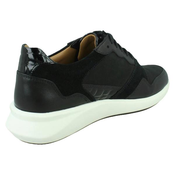 Clarks Ladies Clarks Casual Lace Up Trainers Un Rio Run