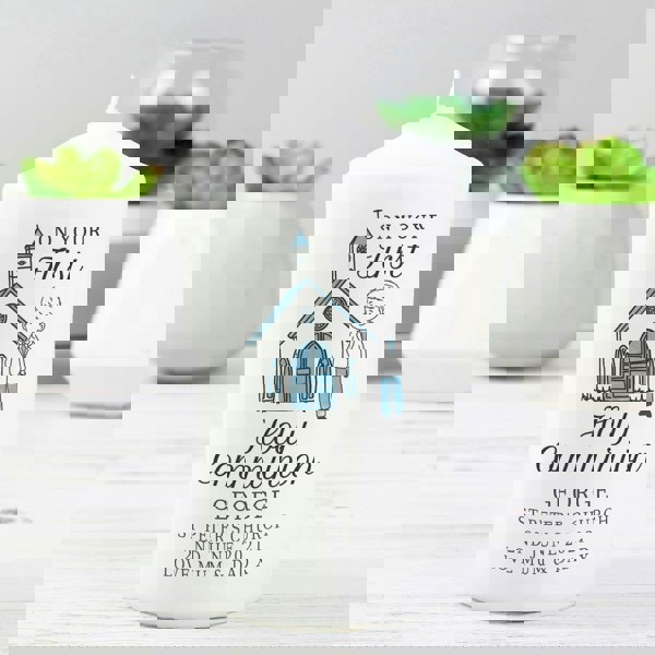 Personalised Memento Company Personalised Boys First Holy Communion Pillar Candle