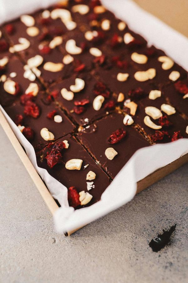Sweet and Wild Salted Maca Millionaire Bar