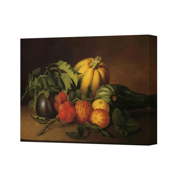 Benjamin Tate Design Classic Still Life Fruit Canvas Wall Art Print Oil Painting Style Living Room
