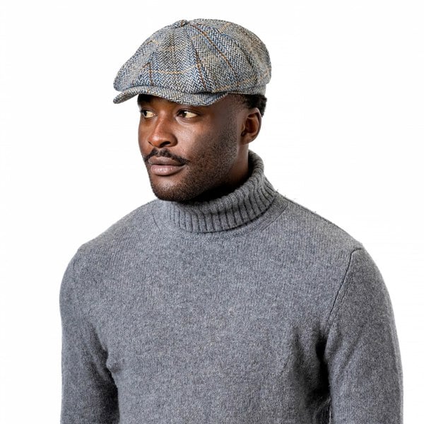 Heritage Traditions Carlyle Tweed Newsboy Cap | Elasticated Fit