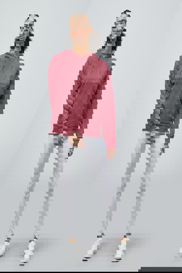 ENORSIA Slanty Patch Pocket Hoodie