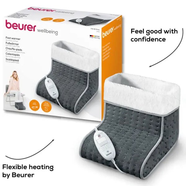 Beurer FW20 Cosy Foot Warmer Grey