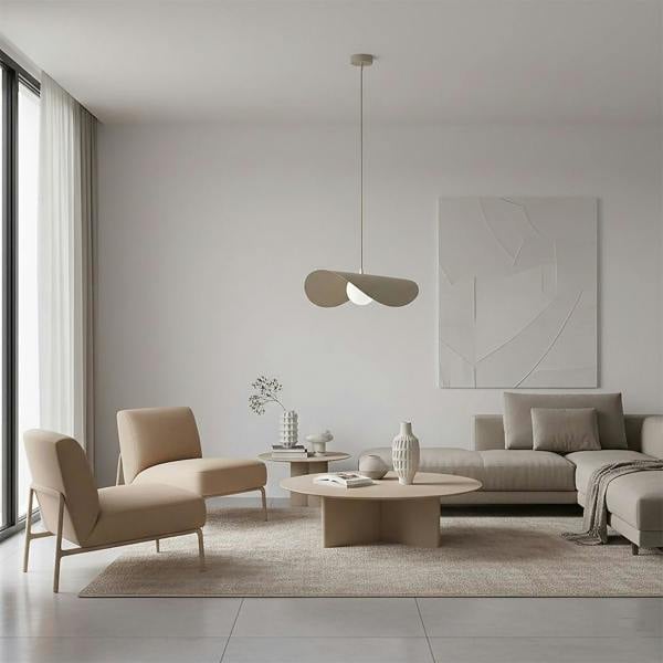 Emibig RITUAL Lge Pendant Lamp 1 x G9 Beige