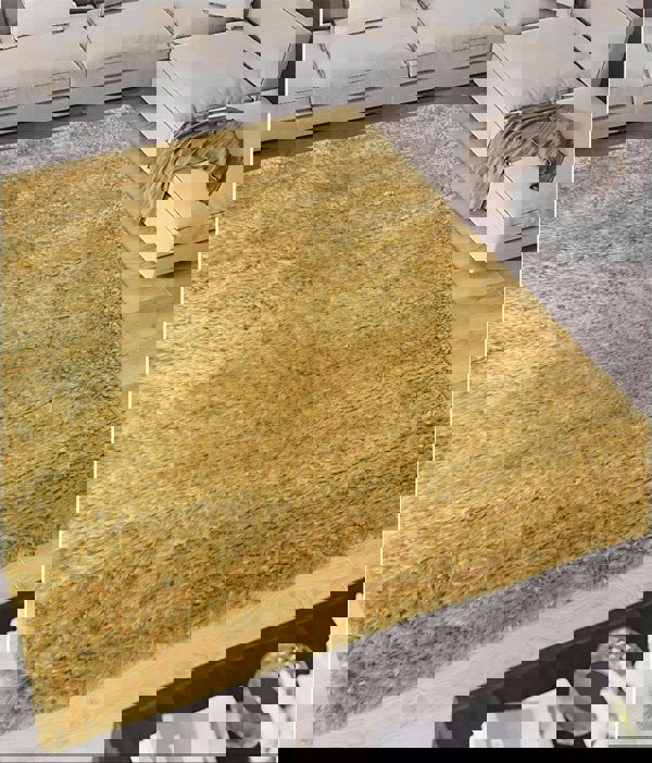 Lagom Ochre Shaggy Rug