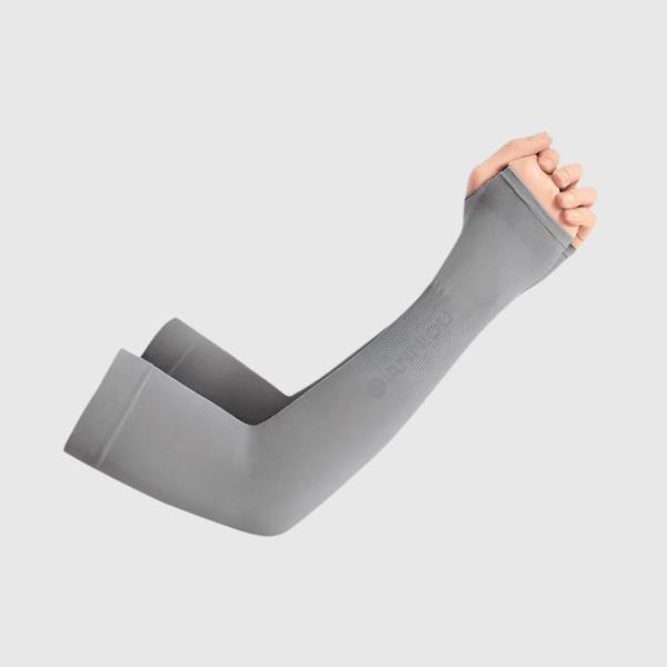 Anniou Mosquito Repellent UV Arm Sleeves - Gray